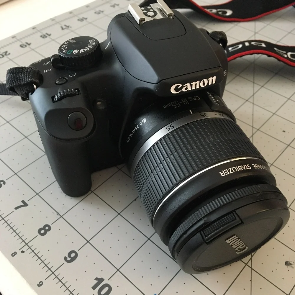Canon Rebel XS DSLR Camera & Extras